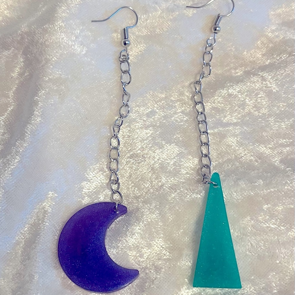 Resin earrings
